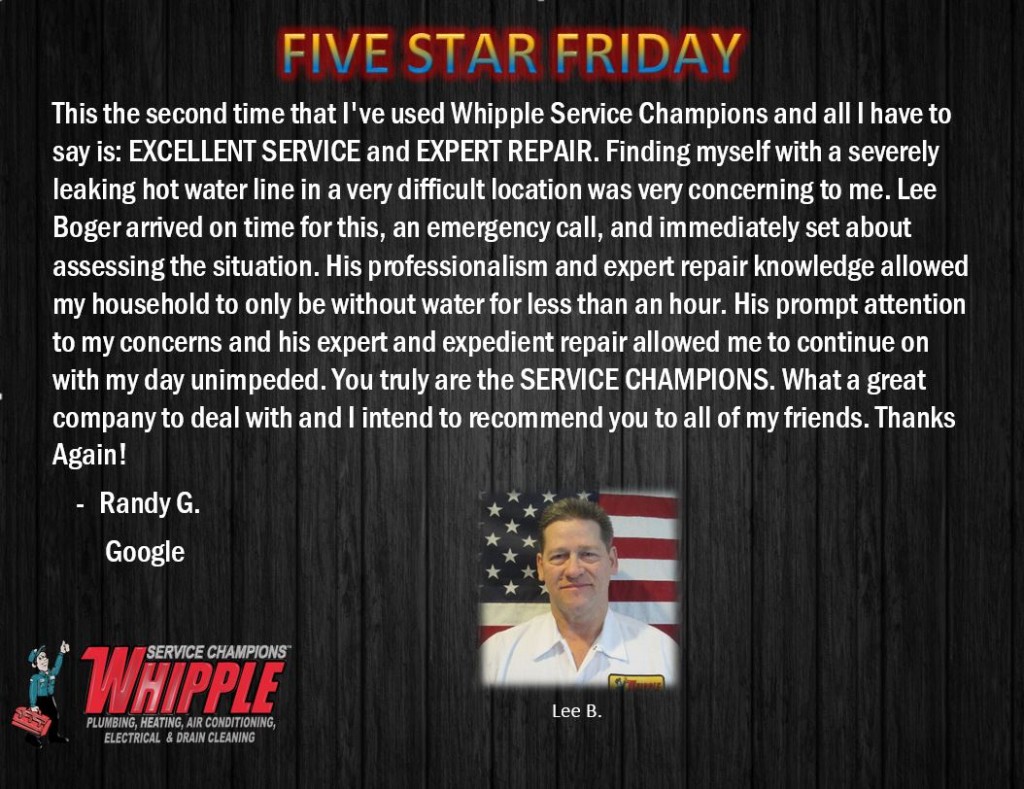Five Star Friday 10-30-2015