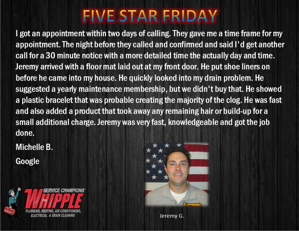 Five Star Friday 11-13-2015