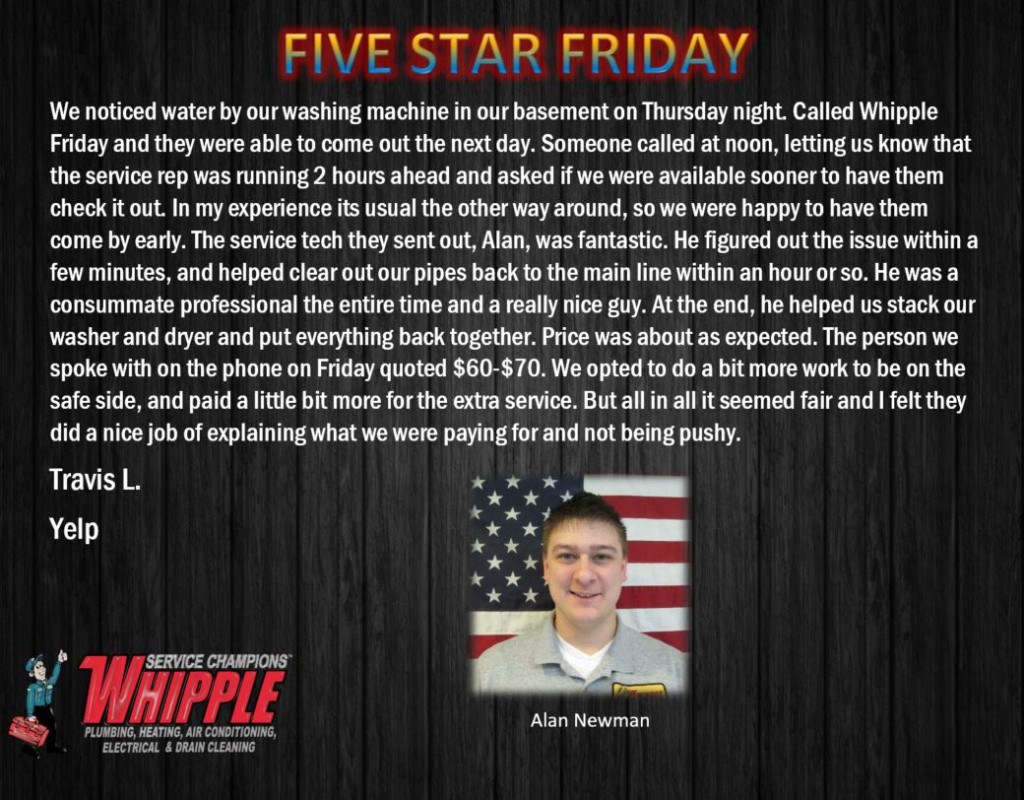 Five Star Friday 01-29-2016