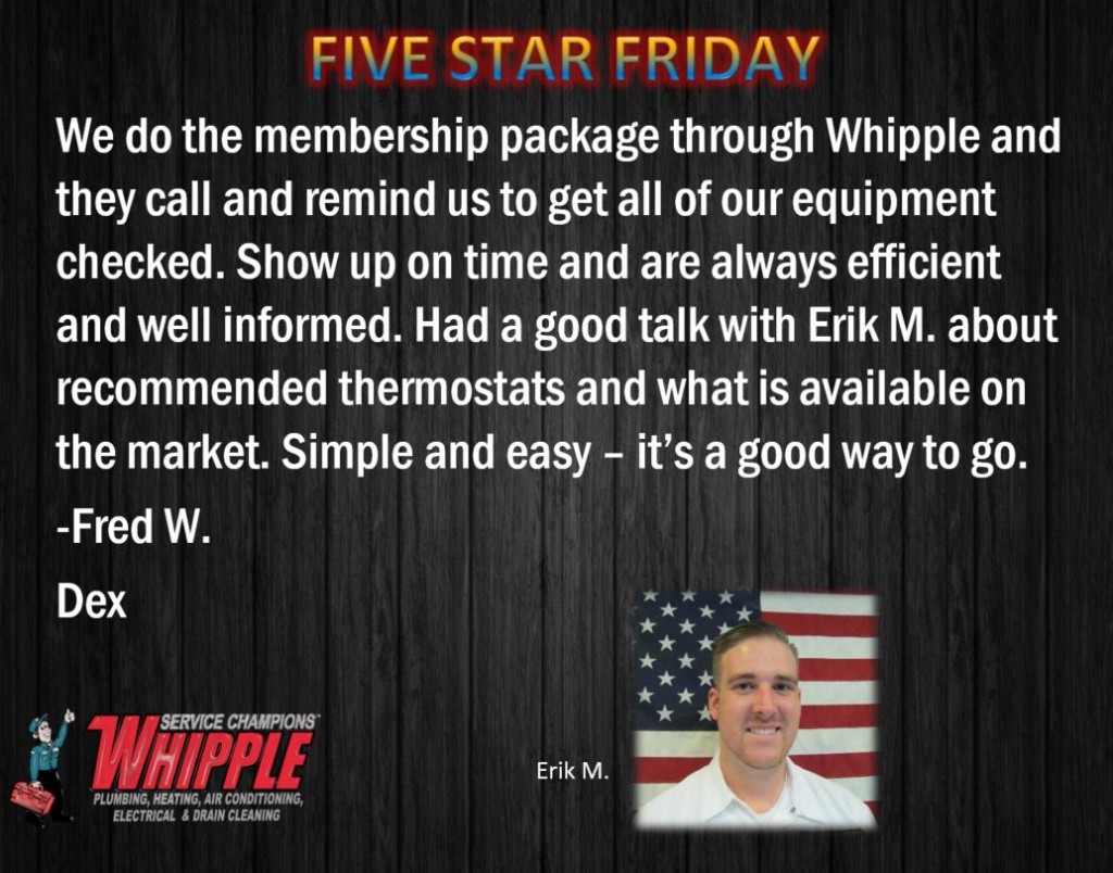 Five Star Friday 02-05-2016